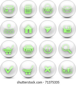 Miscellaneous vector web icons - EPS10