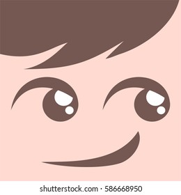 Mischievous expression design