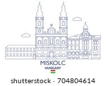 Miscolc Linear City Skyline, Hungary