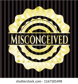 Misconceived golden badge