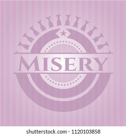 Misery pink emblem