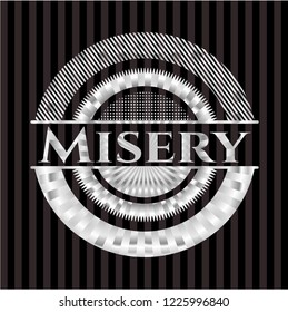 Misery silvery emblem