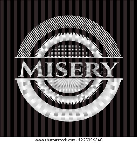 Misery silvery emblem