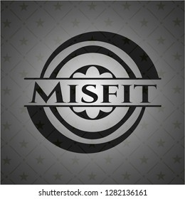 Misfit black emblem. Vintage.
