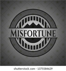Misfortune dark icon or emblem
