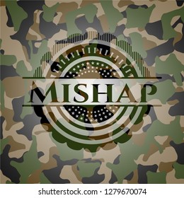 Mishap on camouflage pattern