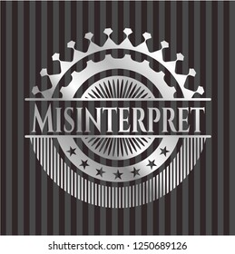 Misinterpret silver badge