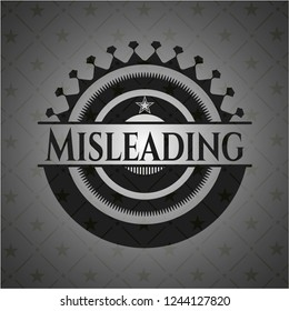 Misleading dark icon or emblem