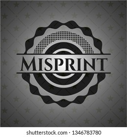 Misprint black emblem
