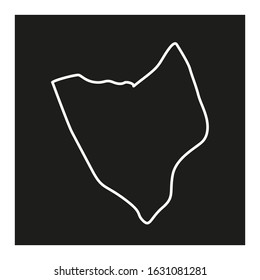 Misrata Region Map In Libya