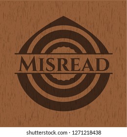 Misread wood emblem