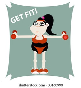 miss fitness sporty