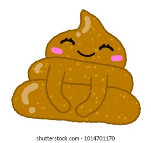 Miss granulated shit set Full smile.This is a vector illustration.