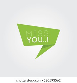 miss you