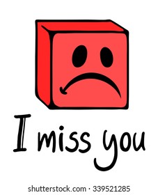 miss you face