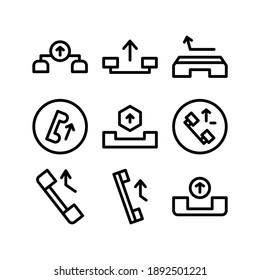 Missed Calls icon or logo isolated sign symbol vector illustration - Collection of high quality black style vector icons
