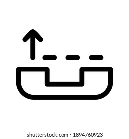 Missed Calls icon or logo isolated sign symbol vector illustration - high quality black style vector icons
