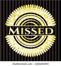 Missed gold badge