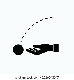 Missed Icon. Wrong Throw Symbol  - Vector.