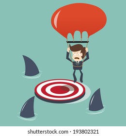 Missed Target  concept
