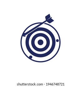 Missed Target Icon On White