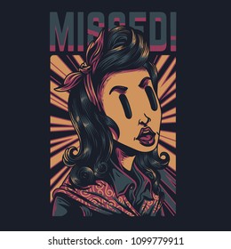 Missed Women Illustration