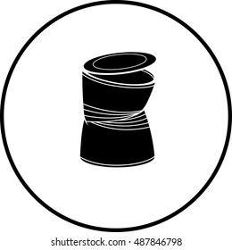 misshapen can symbol