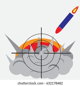 Missile bomb icon