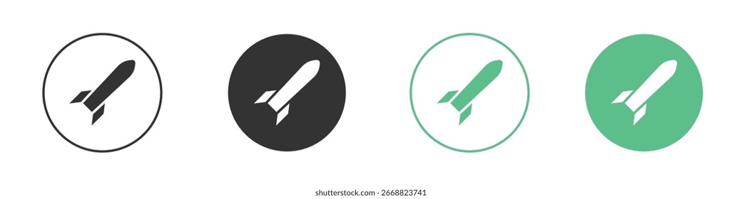 Conjunto de iconos de Vector de línea plana mínima.