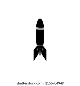 Missile icon. Trendy Missile logo concept on white background from army and war collection. Suitable for use on web apps, mobile apps and print media.