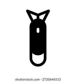 Raketensymbol, Vektorsymbol, Entwurfsgrafik