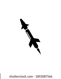icono de misil,mejor icono plano del vector.