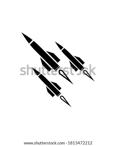 missile icon,vector best flat icon.