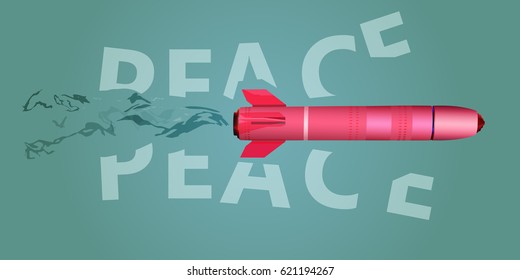 Missile launch breaking PEACE