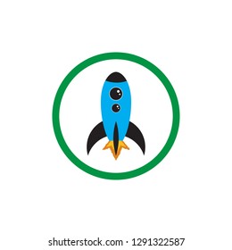 missile, rocket vector rocket icon
