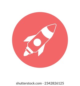Missile vector icon which can easily modify or edit

