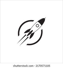 missiles icon logo vector design