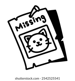 Missing cat sign icon in drawing style 

