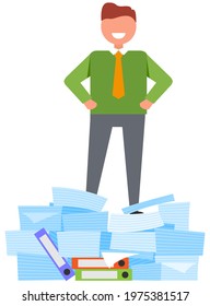 Missing deadline, bad time management. Work in high stress conditions and under hard boss pressure. Scene of tired, nervous, stressed people clutches head at work, many tasks. Deadline metaphors