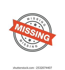 Missing Letter Rubber Stamp Template