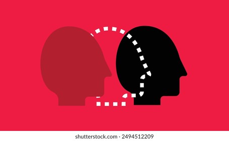 The missing people from the line illustration