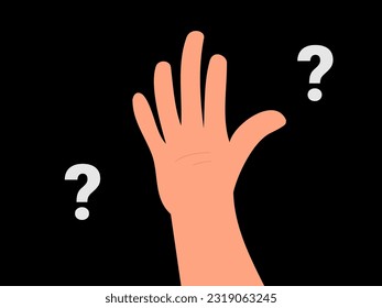 missing person day vector illustration flat design