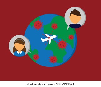 missing someone from the other side of the world but can't meet because of covid