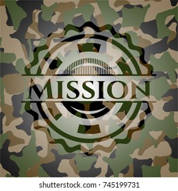 Mission camo emblem