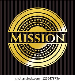 Mission gold badge