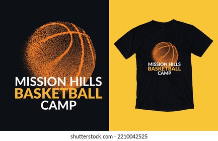 mission hills Basketball champ t shirt design, basketball T Shirt Design Svg Graphic, topography 