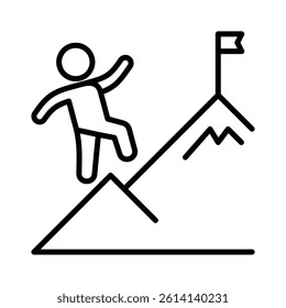 Mission Icon Element for Design