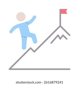 Mission Icon Element for Design