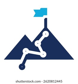 Mission Icon Element For Design