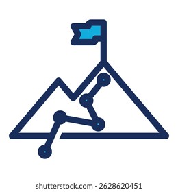 Mission Icon Element For Design